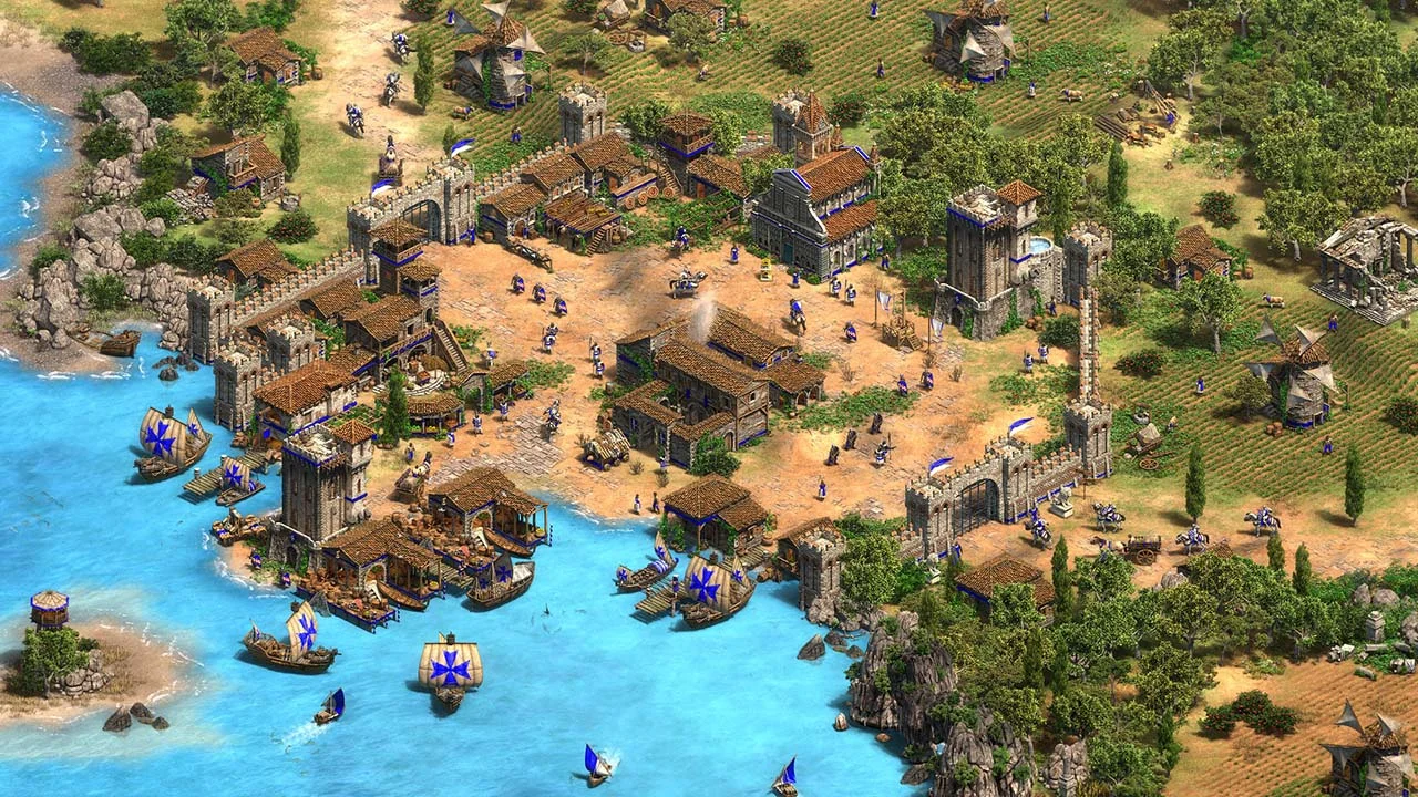Age of Empires II Definitive Edition – Lords of the West Gameplay Image - Gamespctorrent.com