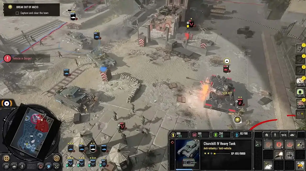 Company of Heroes 3 Gameplay Image - Gamespctorrent.com