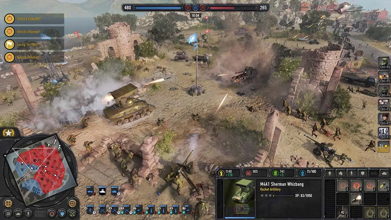 Company of Heroes 3 Gameplay Image - Gamespctorrent.com