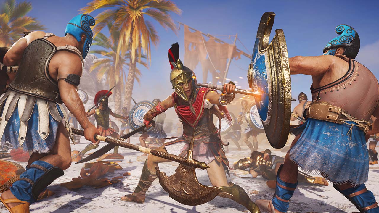 Assassins Creed Odyssey Gameplay Image - Gamespctorrent.com