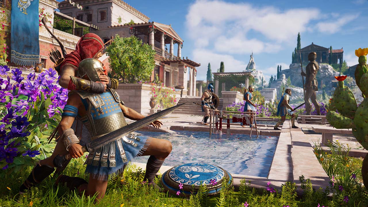 Assassins Creed Odyssey Gameplay Image - Gamespctorrent.com