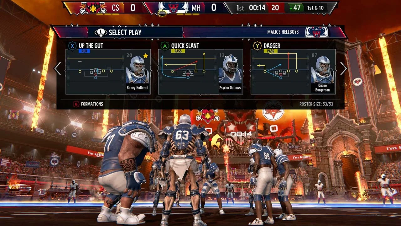 Mutant Football League 2 Gameplay Image - Gamespctorrent.com