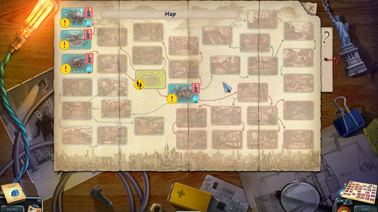 New York Mysteries: High Voltage Gameplay Image 3 - Gamespctorrent.com